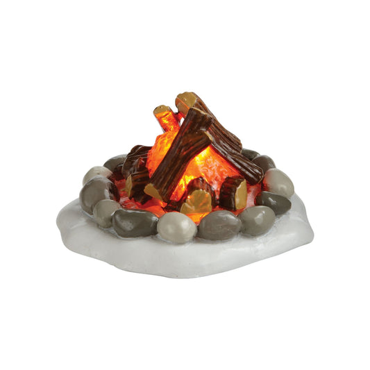 Lit Fire Pit | Department 56 Essential