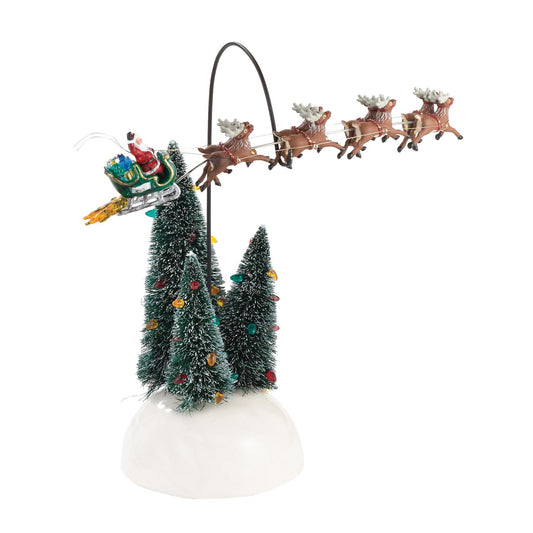 Animated Flaming Sleigh | Department 56 Latest