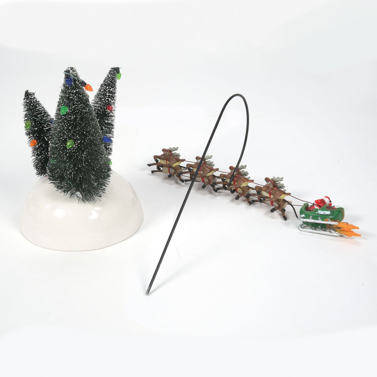 Animated Flaming Sleigh | Department 56 Latest