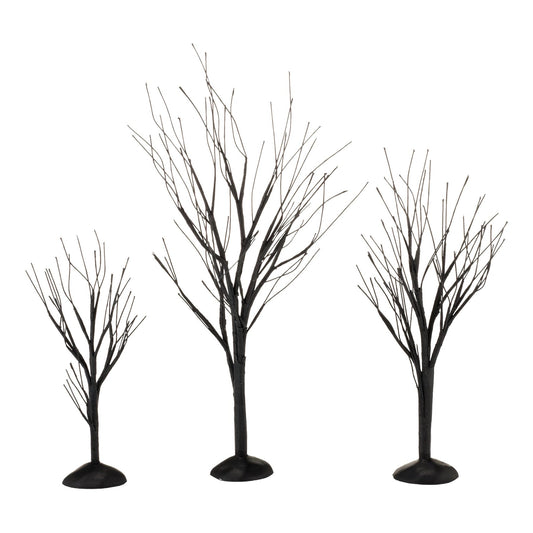Black Bare Branch Trees, St/3 | Department 56 Discount
