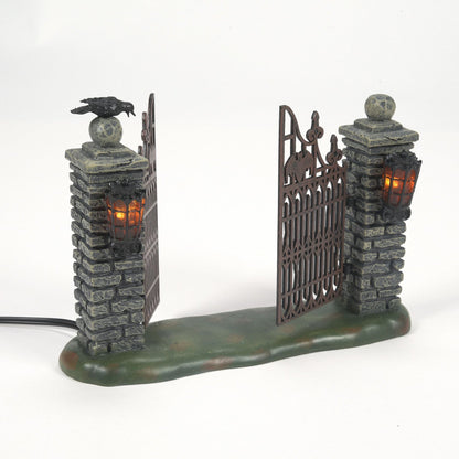 Spooky Wrought Iron Gate | Department 56 Essential