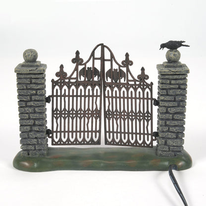 Spooky Wrought Iron Gate | Department 56 Essential