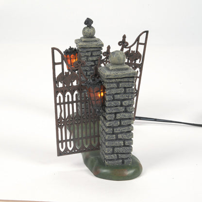 Spooky Wrought Iron Gate | Department 56 Essential