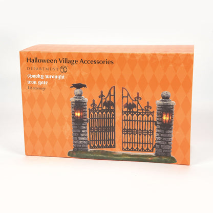 Spooky Wrought Iron Gate | Department 56 Essential