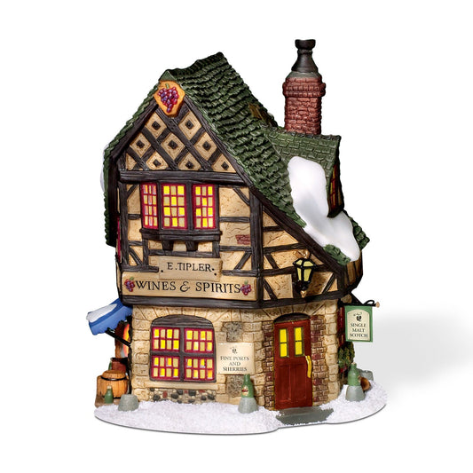 E Tipler Agent Wine Spirits | Department 56 Essential