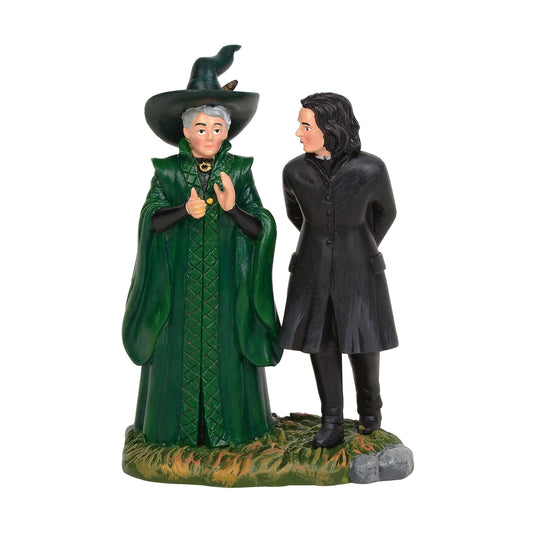 Snape & McGonagall | Department 56 Best Seller