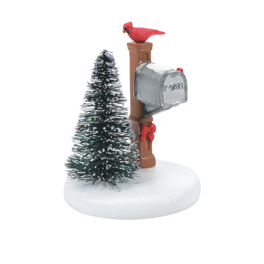 Cardinal Christmas Mailbox | Department 56 Special Offer