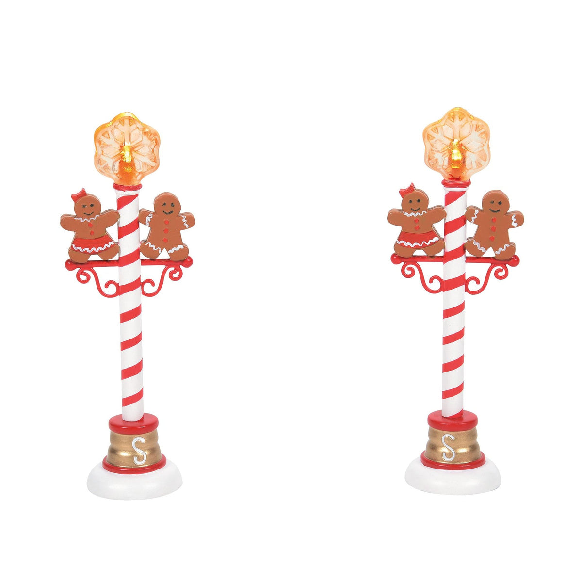 Gingerbread Street Lights | Department 56 Premium