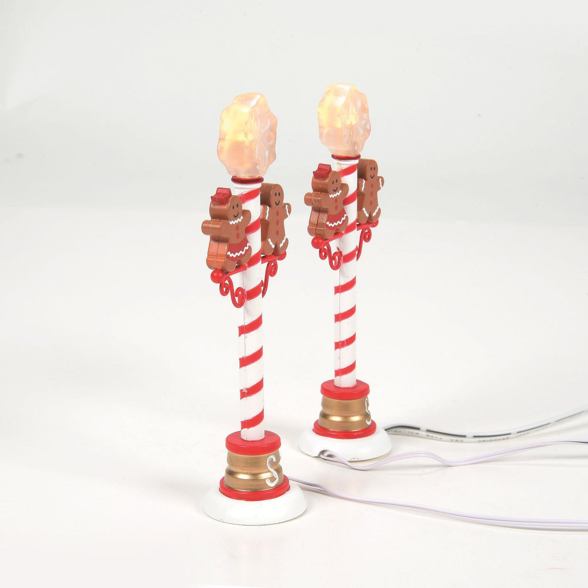 Gingerbread Street Lights | Department 56 Premium