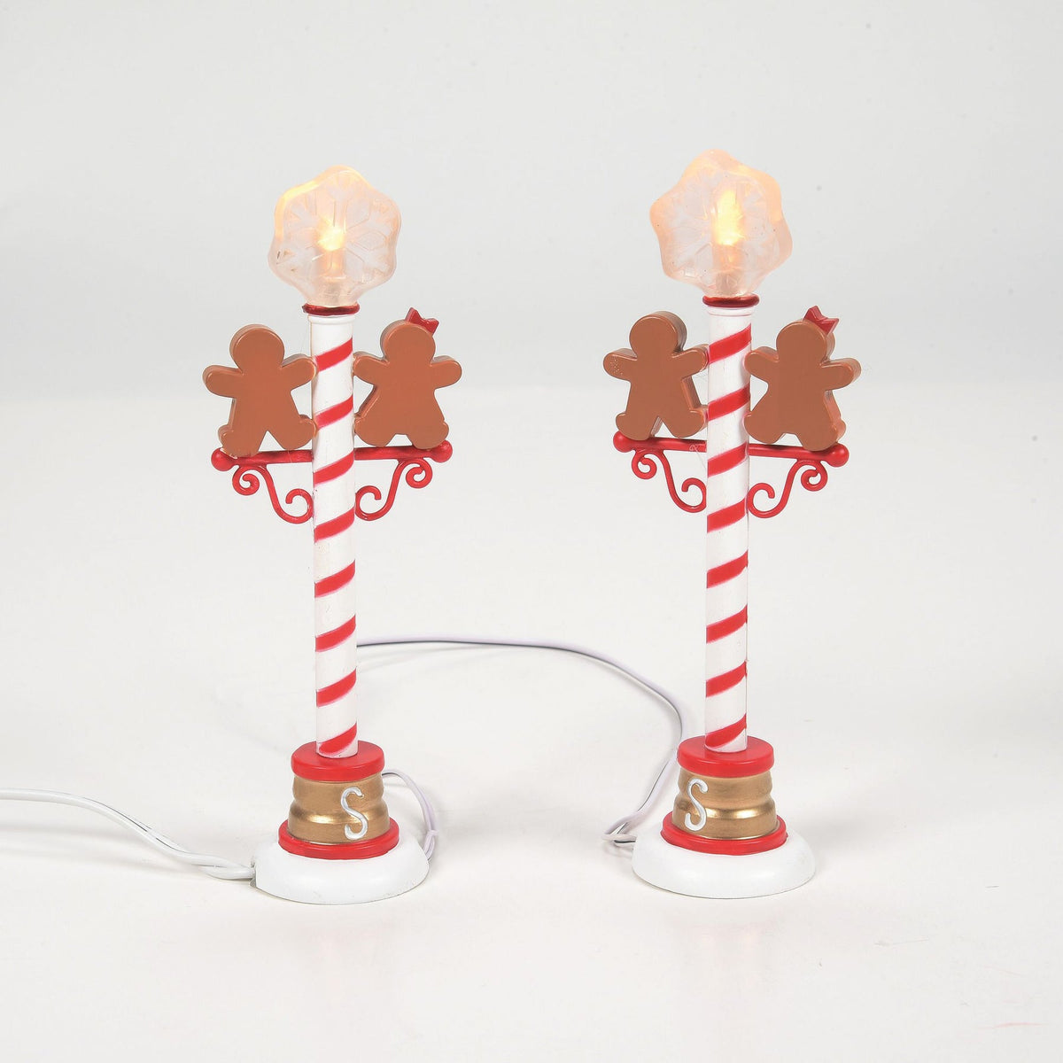Gingerbread Street Lights | Department 56 Premium