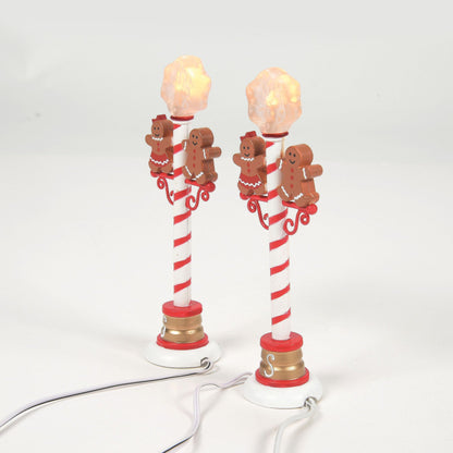 Gingerbread Street Lights | Department 56 Premium