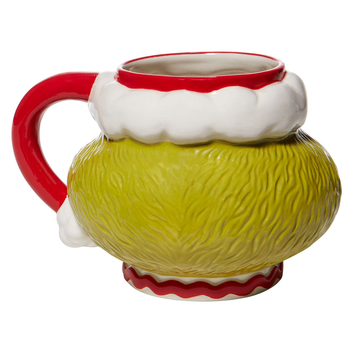 Santa Grinch Sculpted Mug | Department 56 Everyday
