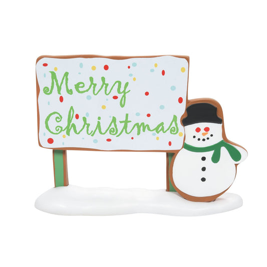 Gingerbread Christmas Billboar | Department 56 Classic