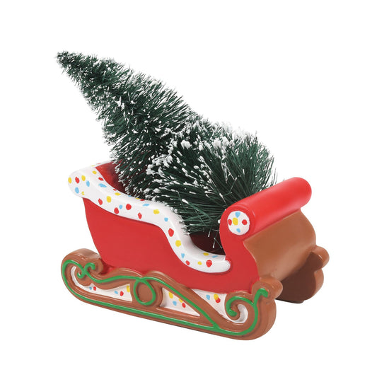 Gingerbread Christmas Sleigh | Department 56 Classic