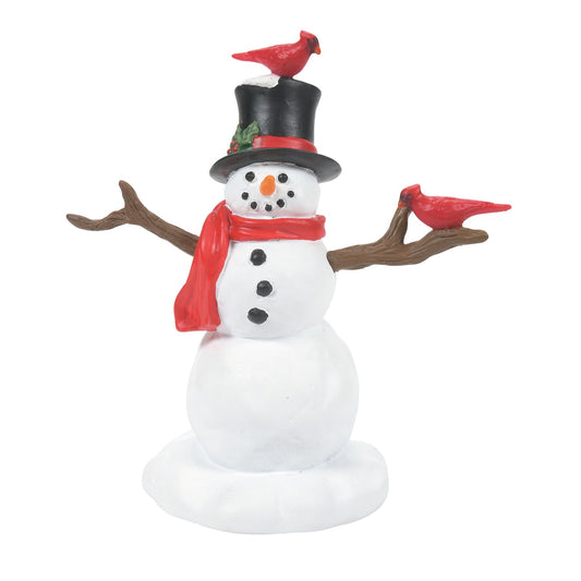 Cardinal Christmas Snowman | Department 56 Quality