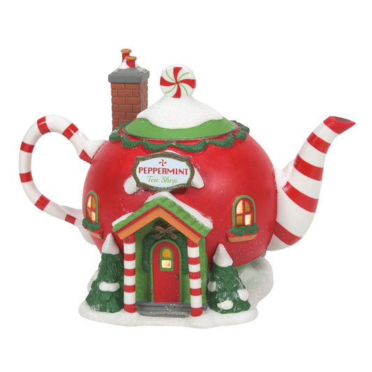Peppermint Tea Shop | Department 56 Smart Buy