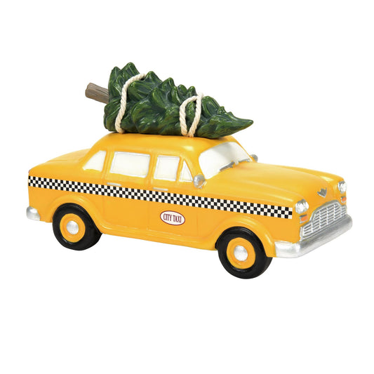 Hailing Christmas Cab | Department 56 Sale