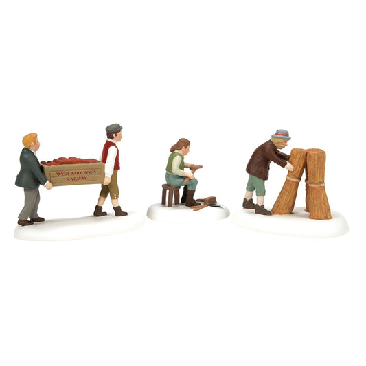 Harvesting Progress S/3 | Department 56 Hot Sale