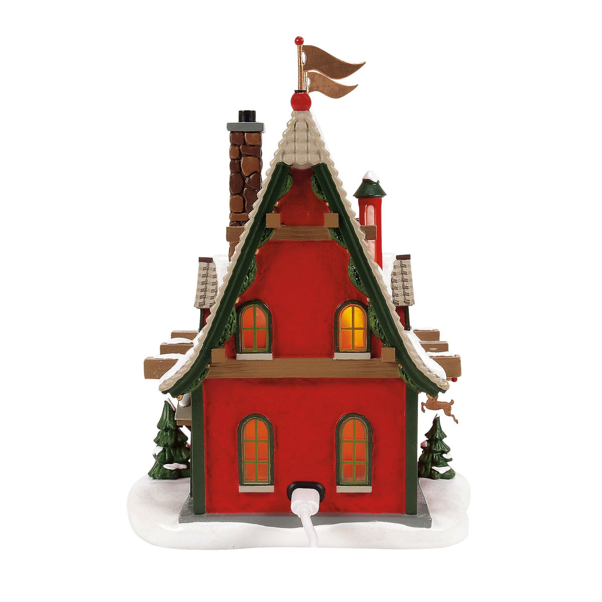 50th Reindeer Acres Stable | Department 56 Trusted