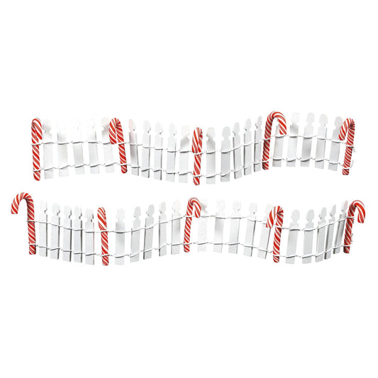 Delicious Candy Cane Fence | Department 56 Quality