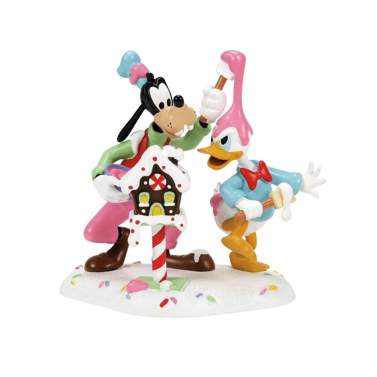 Goofy & Donald Make A Mess | Department 56 New