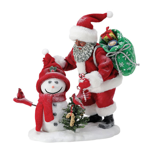 Santa & Snowbuddy AA | Department 56 Essential