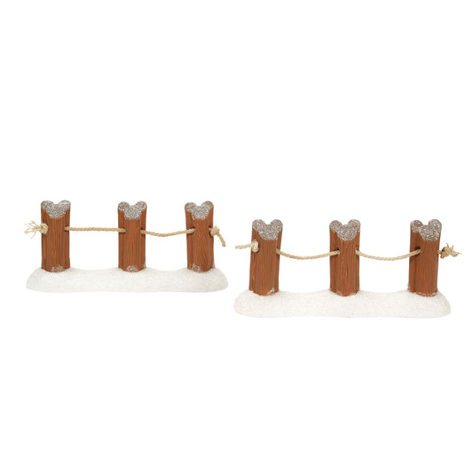 Wharf Fencing S/2 | Department 56 Essential