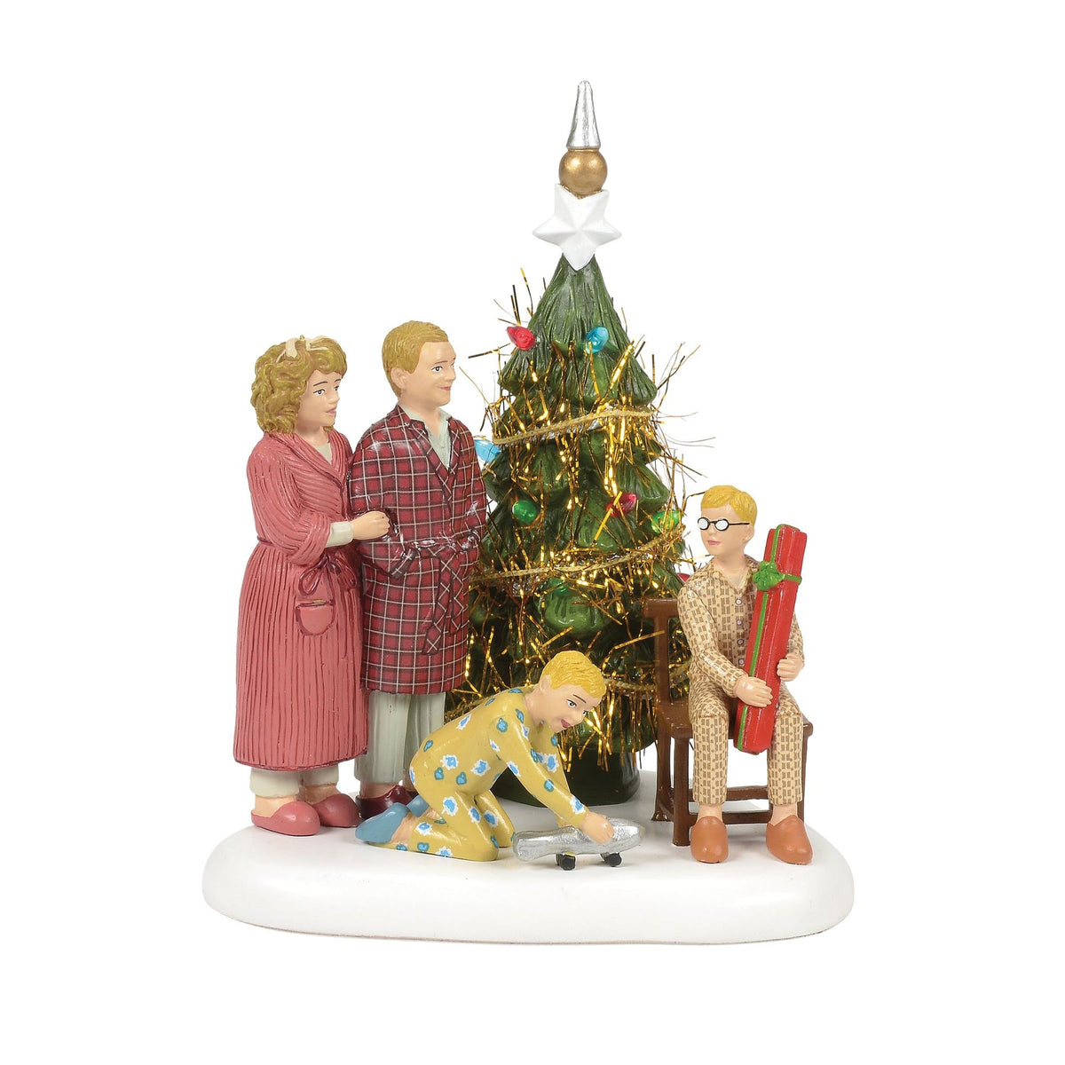 The Family Opens Their Gifts | Department 56 Top Pick