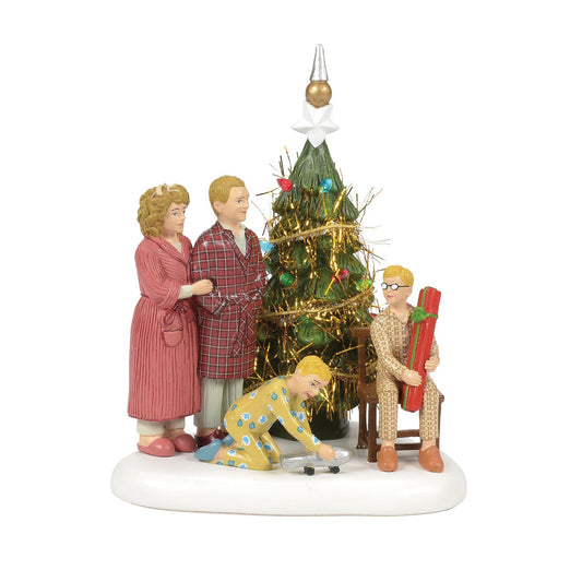 The Family Opens Their Gifts | Department 56 Top Pick