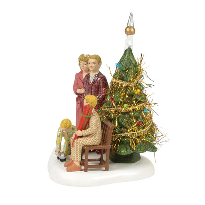 The Family Opens Their Gifts | Department 56 Top Pick