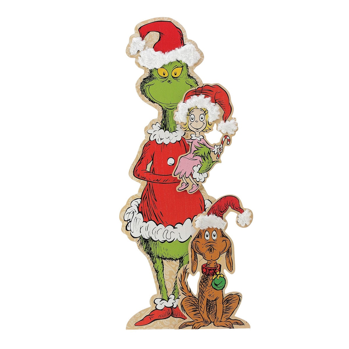 Grinch Easel Floor Decor | Department 56 Recommended