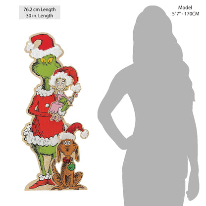 Grinch Easel Floor Decor | Department 56 Recommended