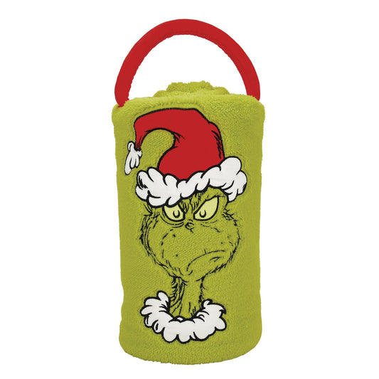Angry Santa Grinch SnowThrow | Department 56 Best Price