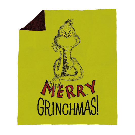 Merry Grinchmas Soft Blanket | Department 56 Exclusive