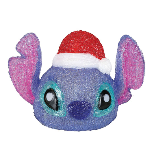 DISNY 7"H Stitch Head Acrylic | Department 56 Trusted