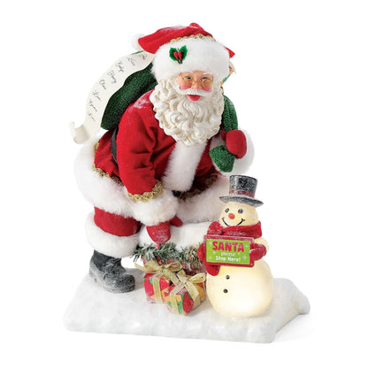 Santa Stops Here | Department 56 New