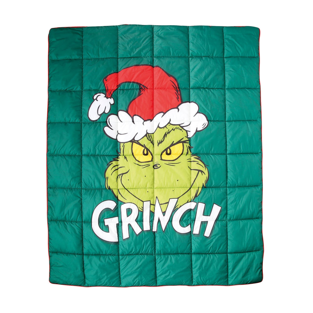 Grinch Puffer Blanket | Department 56 Trending