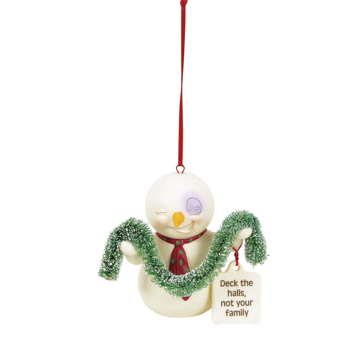 Deck Halls Not Family ornament | Department 56 Everyday