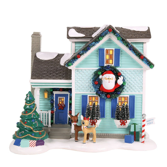 Rudolph House | Department 56 Best Seller