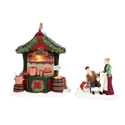 Wassail Booth S/2 | Department 56 Premium