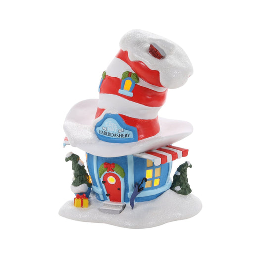 Cat In The Hat Haberdashery | Department 56 Featured