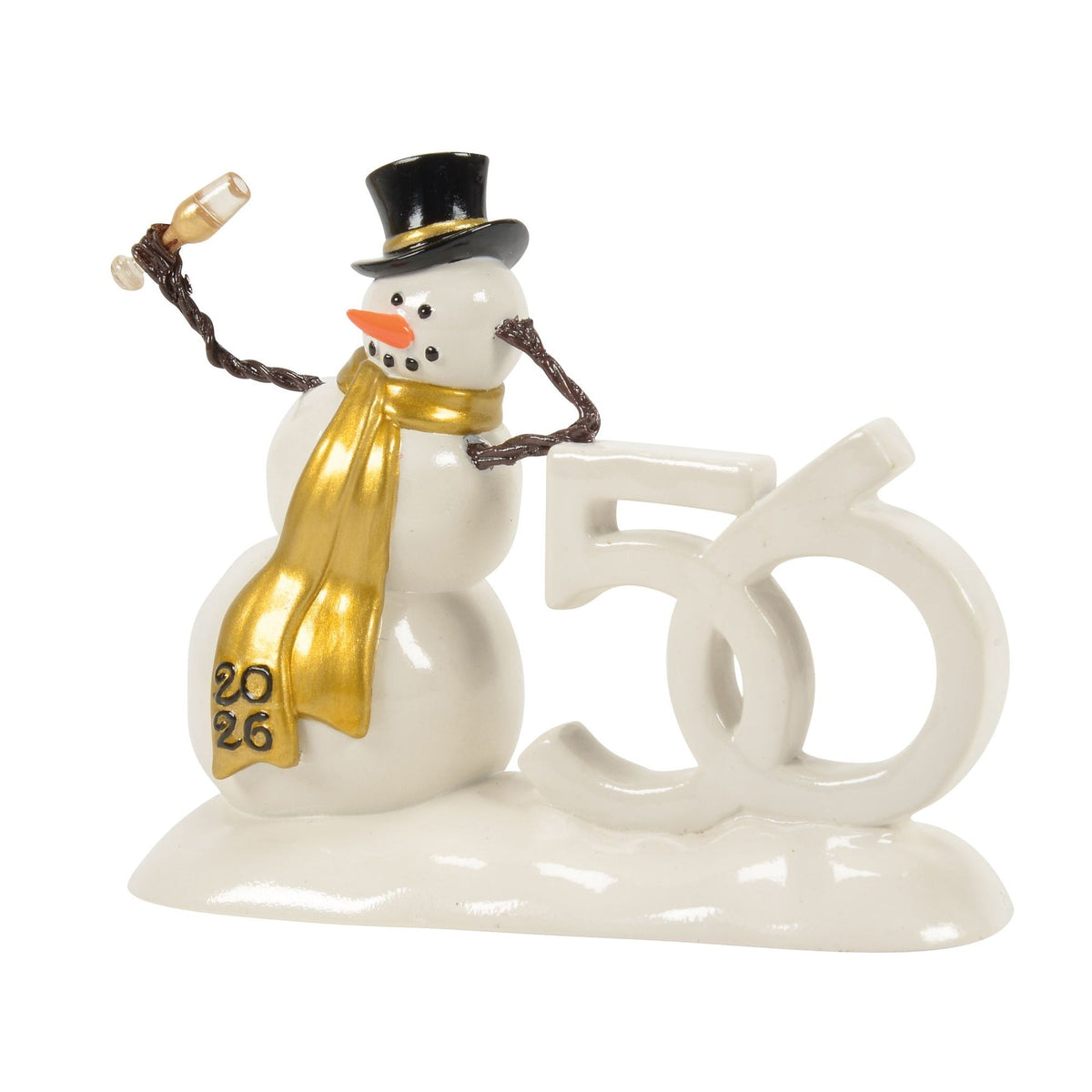 50th Lucky The Snowman 2026 | Department 56 Top Pick