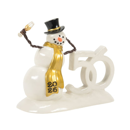 50th Lucky The Snowman 2026 | Department 56 Top Pick