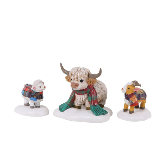 Highland Animals S/3 | Department 56 Hot Sale