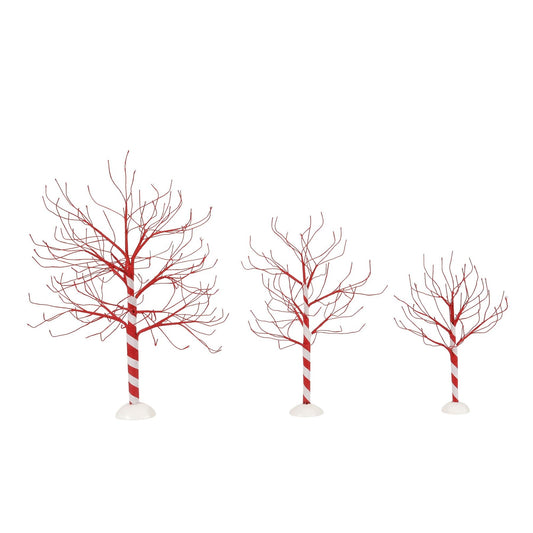 Peppermint Twist Trees S/3 | Department 56 Deals