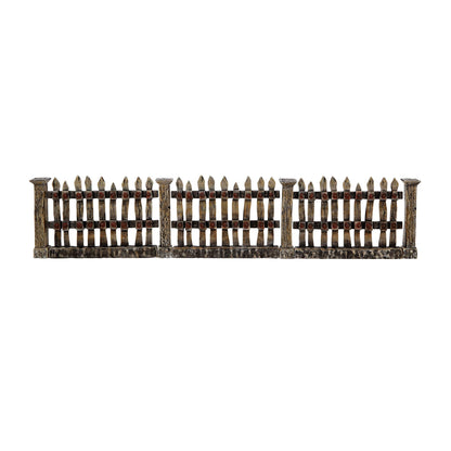 Village Line Fence S/7 | Department 56 Exclusive