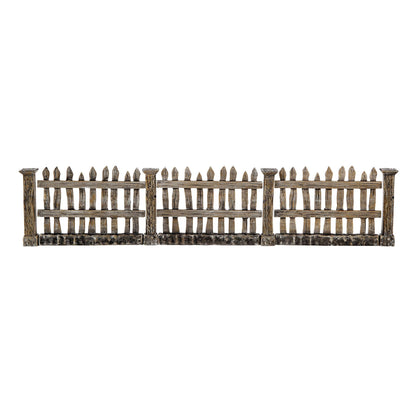 Village Line Fence S/7 | Department 56 Exclusive