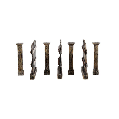 Village Line Fence S/7 | Department 56 Exclusive