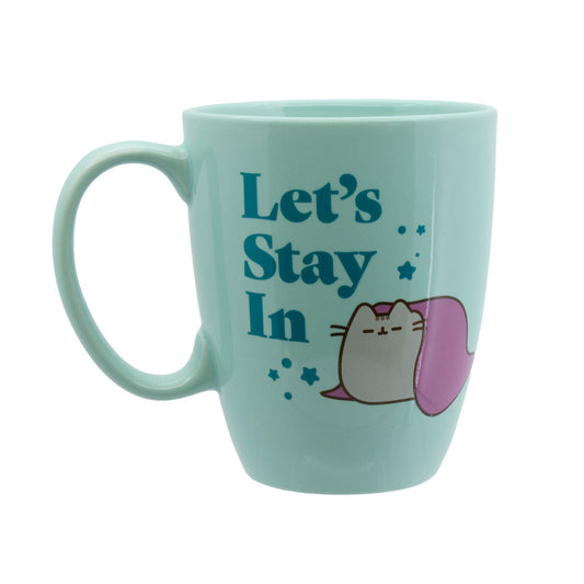 Pusheen Lets Stay In Mug | Department 56 Deals