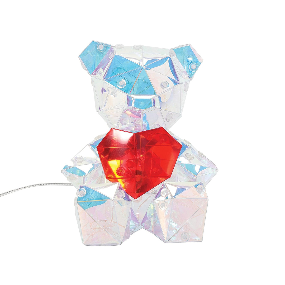 Prism Bear with Heart | Department 56 Discount